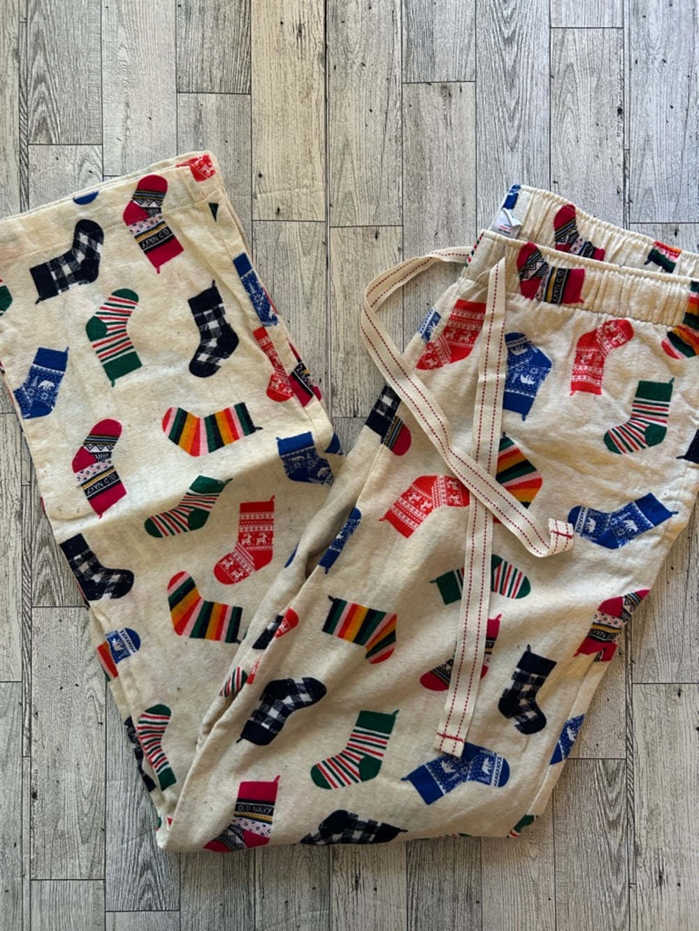 *closet clean out* Old Navy mid rise flannel pajama pants size M